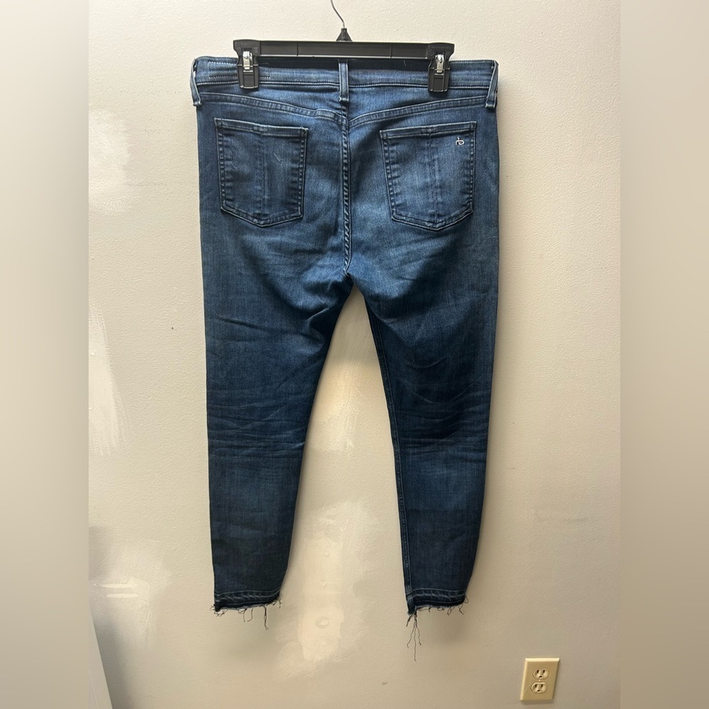 rag & bone Women’s Indigo Ankle Skinny Jeans - Picture 3 of 8